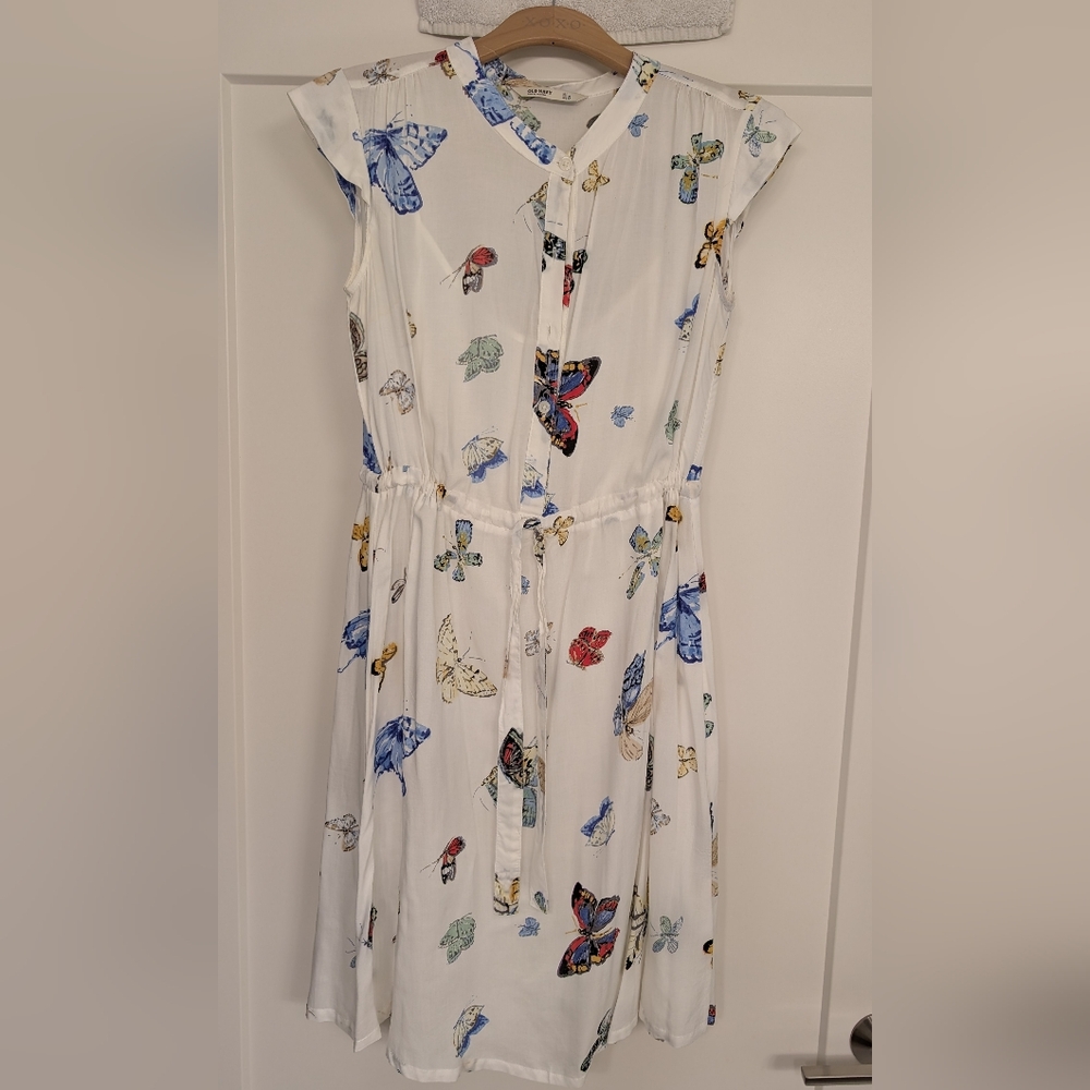 Old Navy Dress with Butterfly Print - White